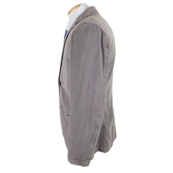 Issey Miyake Men Faded Basic Blazer Size 2 US S Mens Gray - Picture 5 of 16